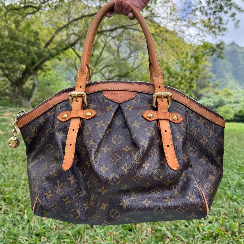 Louis Vuitton Monogram Tivoli GM Purse Handbag Authentic